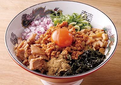 煮干し台湾まぜそば