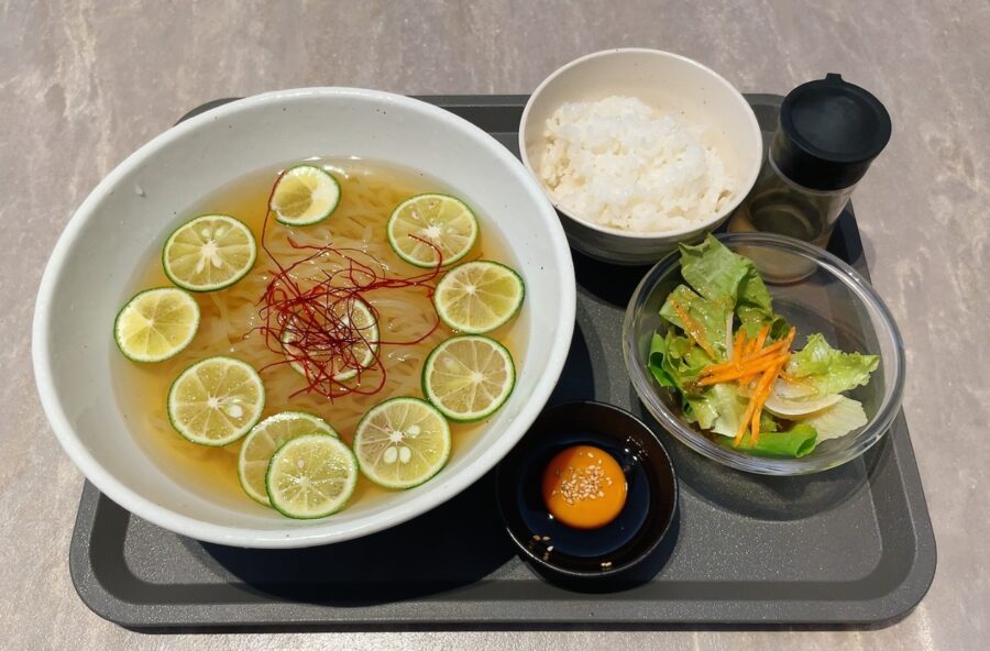 すだち冷麺ランチ　