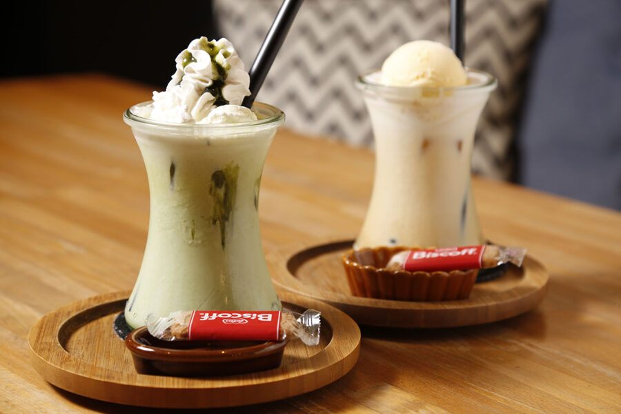 タピオカ（抹茶ミルク・ミルクティー） 各700円　※アイス・ホイップトッピング＋各￥100