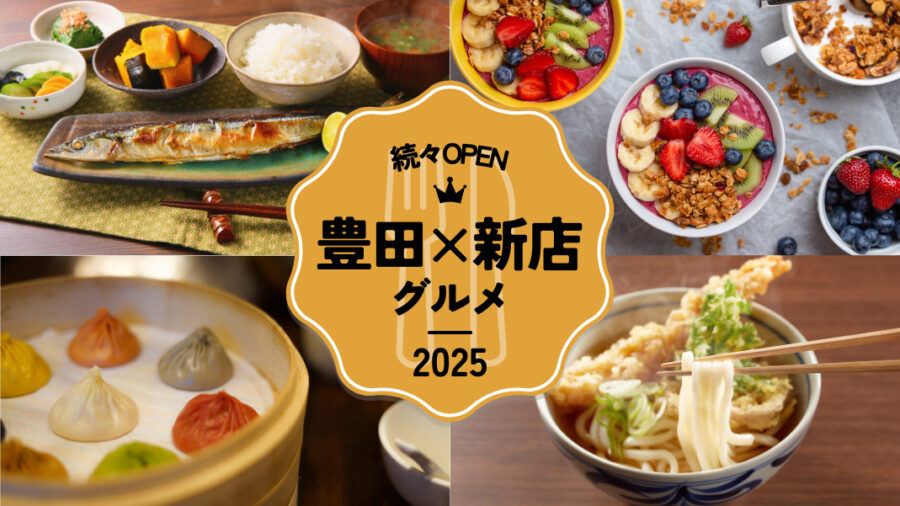 【2025年OPEN】豊田市の新店グルメ特集|話題の人気店5選(うどん・中華・居酒屋・和食・カフェ)