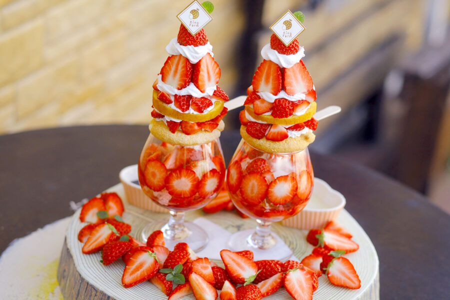 「ベリーちゃんのいちごパフェ」