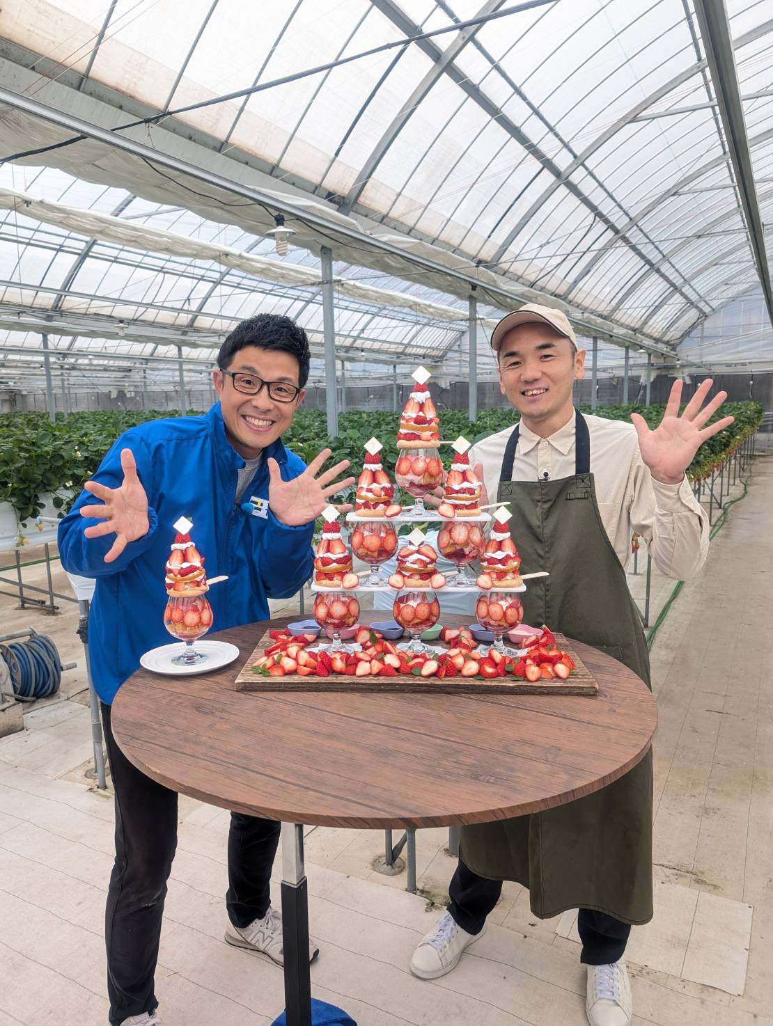 大竹さんと若狭アナウンサー