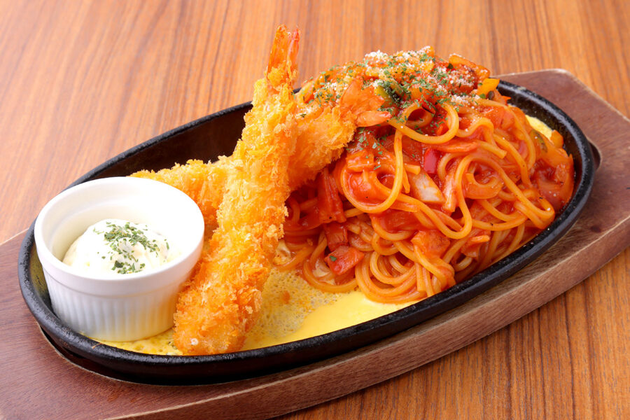 ナポリ&エビフライ　¥1,210