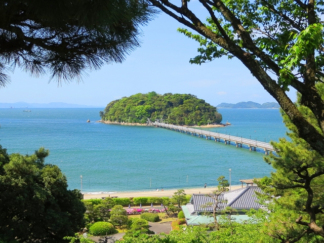 蒲郡の観光名所：竹島