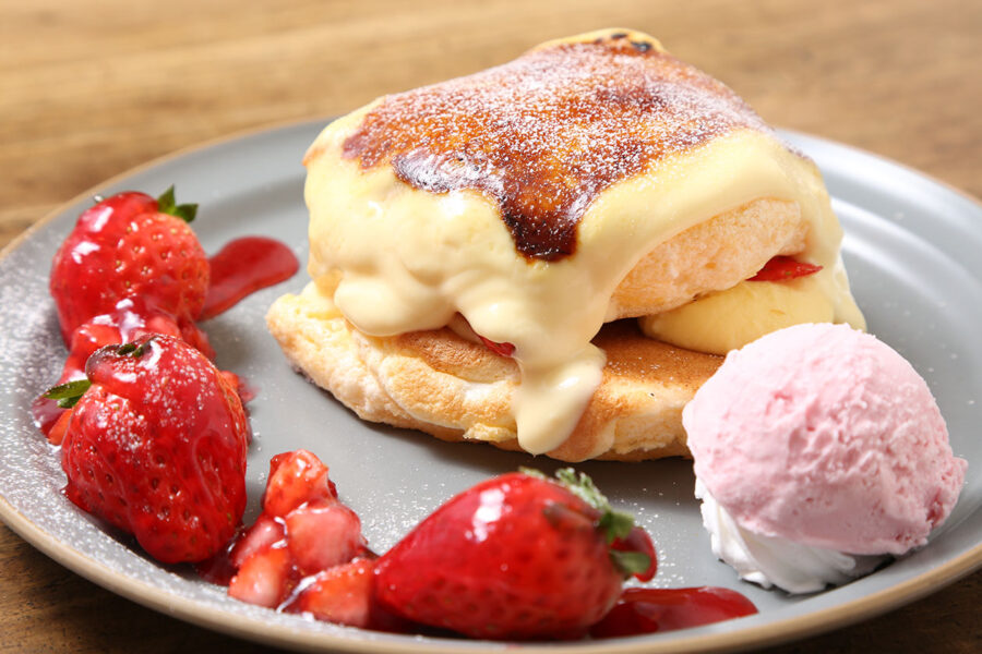 スイーツメニューも充実！