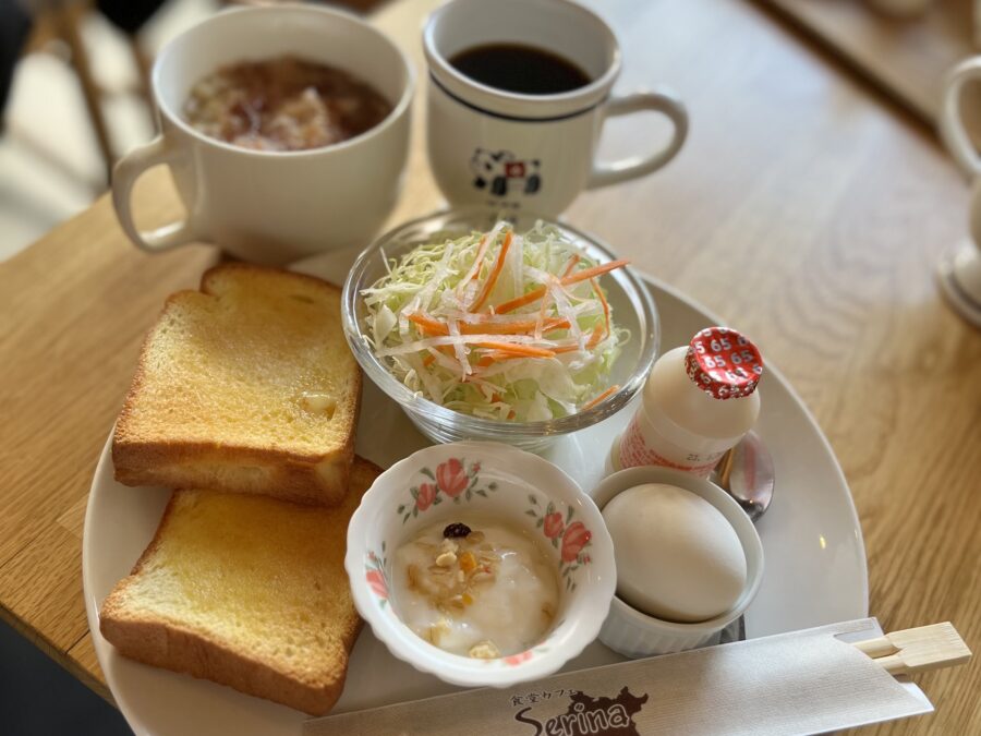 うどんモーニングも！