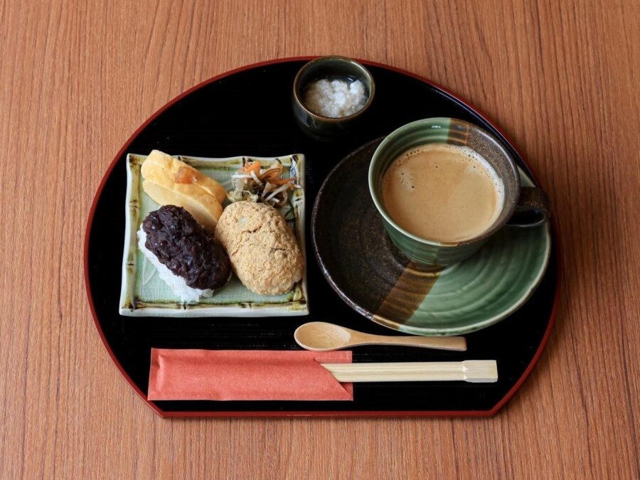 おはぎのモーニング
