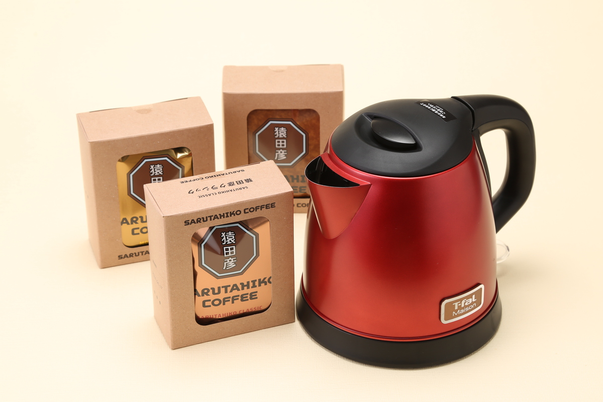 T-fal　電気ケトル＆ドリップコーヒーセット