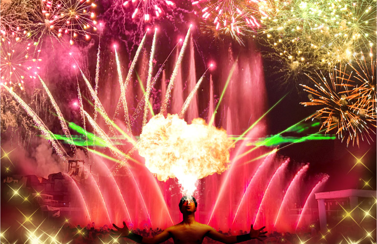 花火スペクタキュラ「FLAME（フレイム）」