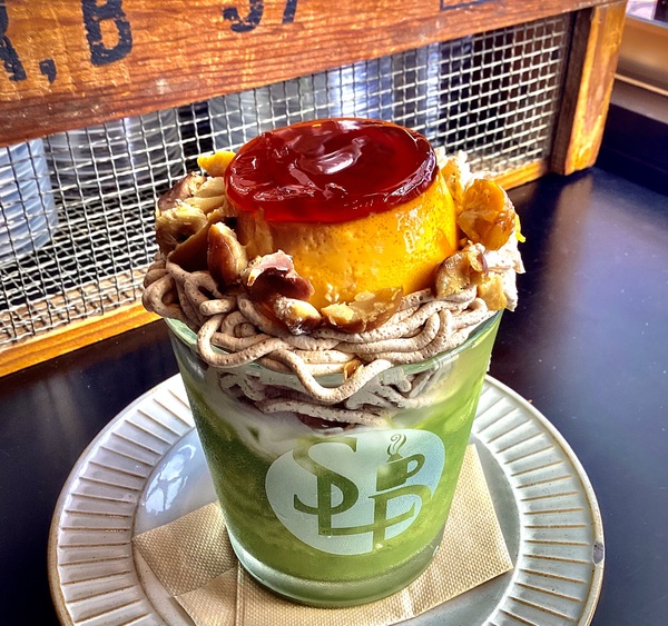 【西尾抹茶楽園】9時開店『抹茶クレープ』『タピオカ』『飲むチーズケーキ』など冷ス...