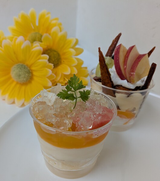 暑い夏にぴったりのカップケーキ