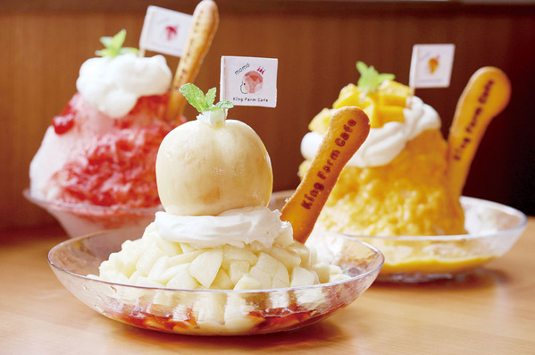 新作かき氷も期間限定で登場！ランチやカフェタイムと一緒に楽しもう！