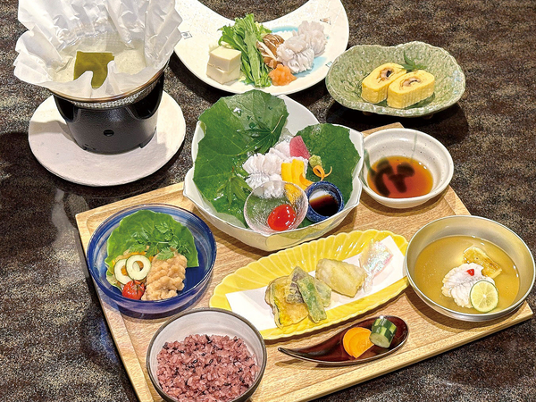 期間限定「鱧づくし」など、推し会席で季節を味わって