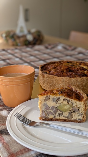 秋のキッシュ☆レンコン＆さつまいも