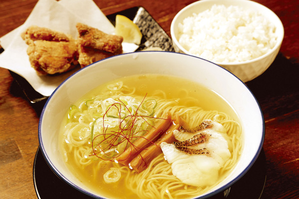 新登場の「天然真鯛らーめん」がリピーター続出!ランチセットでお値打ちに!!｜岡崎...