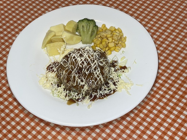 ハンバーグに新メニュー