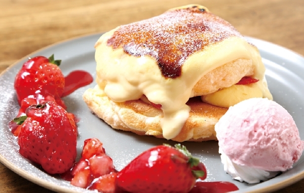 季節限定スイーツ
「いちごブリュレパンケーキ」
始まりました☆
よろしくお...