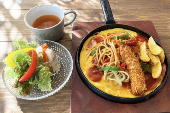 【豊田市・カフェ&バーブーン】おすすめの鉄板あんかけスパ！