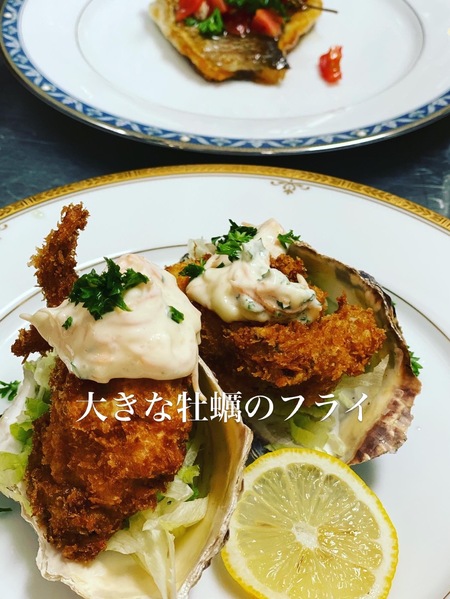 牡蠣メニューはじまります