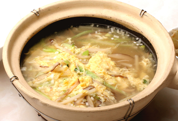 秋冬限定お薦め料理
やさしい中華雑炊　税込1100円