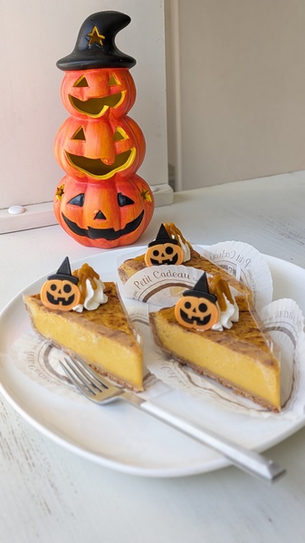 かぼちゃのチーズタルト☆ハロウィン限定