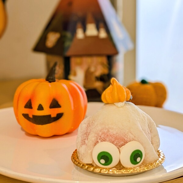 おばけいちごプリン☆ハロウィン限定スイーツ
