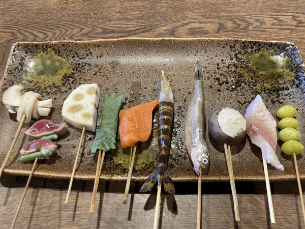 秋の旬な食材を串揚げで｜刈谷市　串揚げ　Ten-cho(テンチョウ)